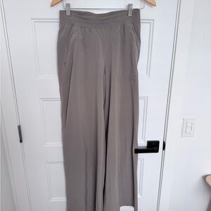 lululemon athletica Wide Leg Pants in Taupe